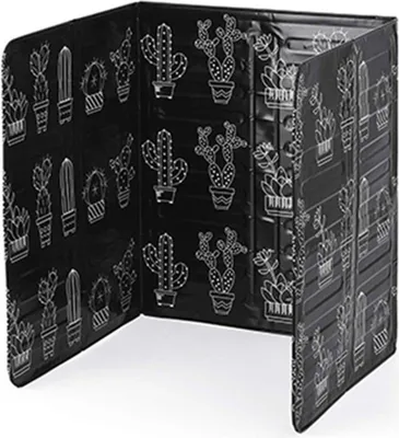 Produktbild von Spritzschutz Herd 3-seitig faltbarer Aluminium 2 Stück 84.5*32.5cm | Für Küchenherd Spritzschutz beim Braten Kochen