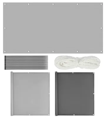 Image de Solidchoice - Parasol d'extérieur imperméable en polyester 420D, idéal pour le jardin et le balcon