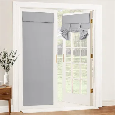 Obrázek produktu pro Záclona na dveře, propouštějící světlo, 1 kus, 100 x 220 cm, určená pro dveře