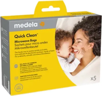 Immagine prodotto di Borsa per sterilizzazione a vapore a microonde di Medela