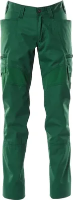 Produktbild von Mascot MASCOT® ACCELERATE Hose mit Schenkeltaschen, Stretch-Einsätze Gr. 94 grün