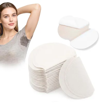 Produktbild von Achselpads 80er Pack, Dünn & Unsichtbar, Selbstklebend, Hautfreundlich, Für Büro, Sport, Hochzeit,Party,Reisen, Effektiver Schutz vor Schweißflecken
