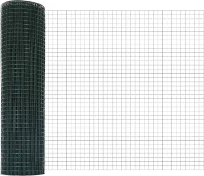 Produktbild von "im Angebot" Geschweißter Drahtzaun Grün 0,4x10 m - Metallzäune CC18865