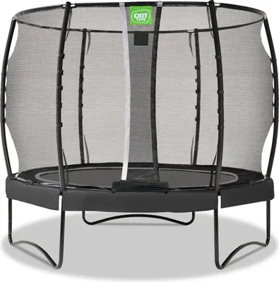 Image de EXIT Allure Premium Trampoline ø305cm – Sur pieds – Rond – Noir