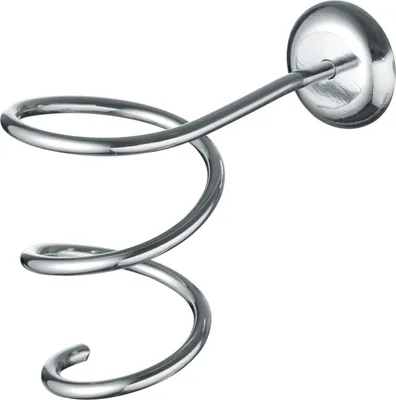 Produktbild von Comair Fönhalter verchromt Spirale zum Anschrauben Hairdryer holder,