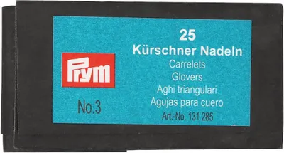 Produktbild von Prym Ledernadeln ST 3 0,90 x 43 mm silberfarbig