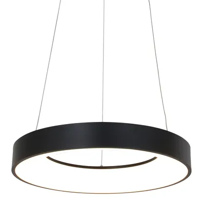 Productafbeelding van Led hanglamp Ringlede Ø 48cm zwart