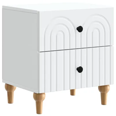 Obrázok produktu pre Nočný stolík Biela 43 x 34,5 x 48 cm Kompozitné drevo