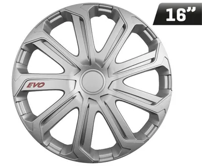 Obrázek produktu pro Kryty kol Evo stříbrné 16", 4 ks