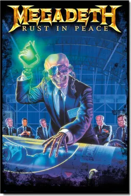 Obrázek produktu pro Plakát Megadeth Rust in Peace 61x91,5cm