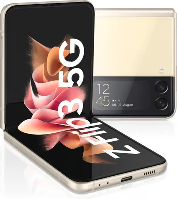 Produktbild von SAMSUNG Galaxy Z FLIP3 5G 128 GB Creme SM-F711BZEAEUB