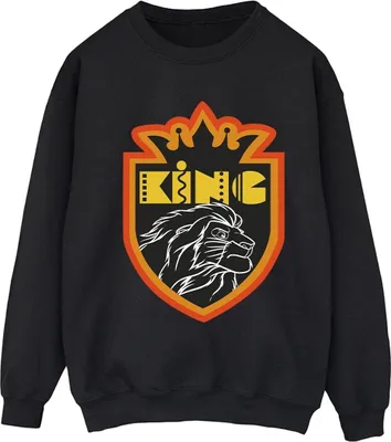 Produktbild von Disney - "The Lion King" Sweatshirt für Damen BI22353 (XL) (Schwarz)