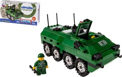 Produktbild von Cheva 51 Militärischer gepanzerter Mannschaftstransportwagen 253Stück im Karton 35x19x9cm