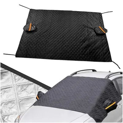 Produktbild von Wasserfeste Auto-Sonnenschutzmatte mit Frostschutz für die Windschutzscheibe