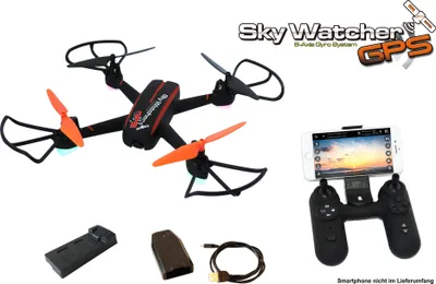 Zdjęcie produktu dla Quadrocopter SkyWatcher GPS, RTF i FPV, funkcja Follow me