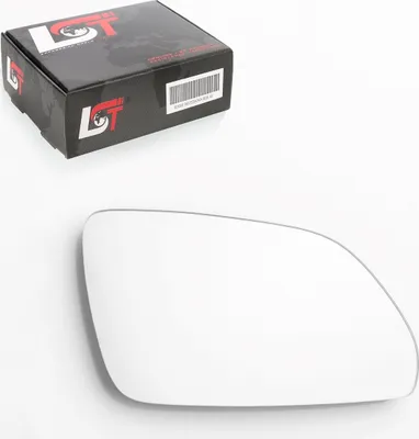Produktbild von Spiegelglas zum Kleben konvex rechts für VW Polo 9N 05- für Skoda Octavia 1Z -08