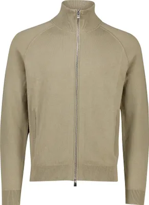 Produktbild von BOSS Black H-Idino Cardigan braun Baumwolle normale Passform unifarben