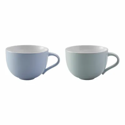 Produktbild von Stelton Emma Tasse Blue, 2er Set, Kaffeetasse, Becher, Steinzeug glasiert, Blau, 350 ml, x-208