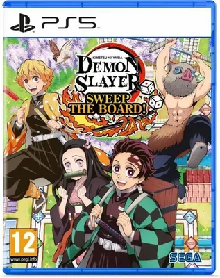 Produktbild von SEGA Demon Slayer -Kimetsu no Yaiba- Sweep the Board!, PlayStation 5, Multiplayer-Modus, T (Jugendliche)