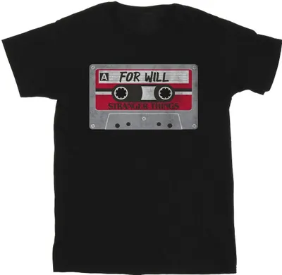 Produktbild von Netflix - "Stranger Things Cassette For Will" T-Shirt für Herren BI45697 (L) (Schwarz)