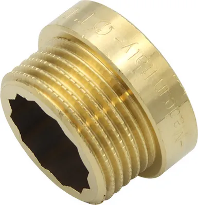 Produktbild von Messing Fitting Hahnverlängerung 1 Zoll x 10 mm DN25