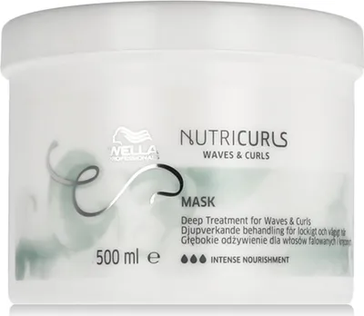 Obrázek produktu pro Wella NutriCurls Deep Treatment for Waves & Curls Mask 500 ml
