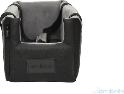 Produktbild von Hundesitz Mittelkonsol Autositze Armlehn Auto Autokörbchen Hundeautositz Autositz für Hunde Locky Schwarz