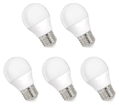 Produktbild von Spectrum E27 LED-Lampe P45 1W 90lm 4000K neutralweiß 5 Stück