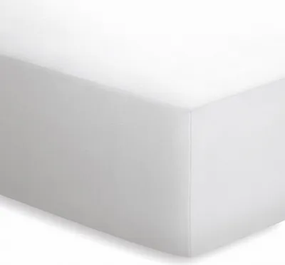 Produktbild von schlafgut Jersey-Elasthan Spannbettlaken Spannbetttuch 140x200cm - 160x220cm Weissschlafgut