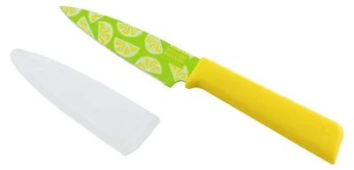 Citronenmesser 20 cm, Edelstahl, citrusgelb
