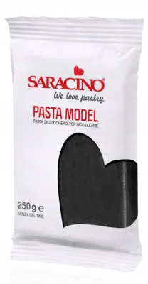 Immagine prodotto di Pasta per modellare Saracino Nero 250 g