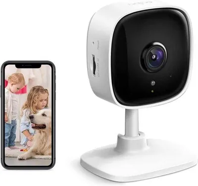 Zdjęcie produktu dla Kamera monitoringu Wi-Fi - kamera domowa - ochrona domu - rozdzielczość Ultra HD - 3 MP - biała