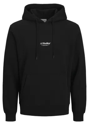 Immagine prodotto di jack and jones felpe uomo jack and jones 12279516 jjesoho sweat hood black