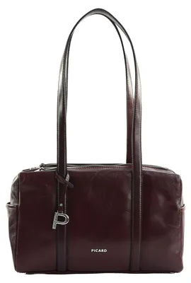 Productafbeelding van PICARD Leer shopper schoudertas Peakline Shopper Chianti wijnrood
