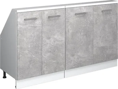 Immagine prodotto di Mobile cucina sottotetto Vicco R-Line Calcestruzzo 140 cm Set di 2, Model 58160