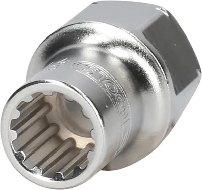 Produktbild von KS Tools 19 mm TRIPLEplus Durchgangs-Stecknuss, 10 mm