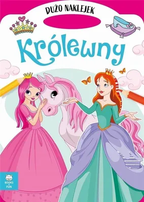 Immagine prodotto di Kolorowanka dla dzieci Królewny z podwójnymi naklejkami