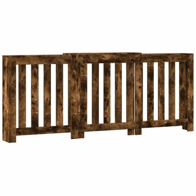 Produktbild von vidaXL Heizkörperverkleidung Räuchereiche 205x21,5x83,5 cm