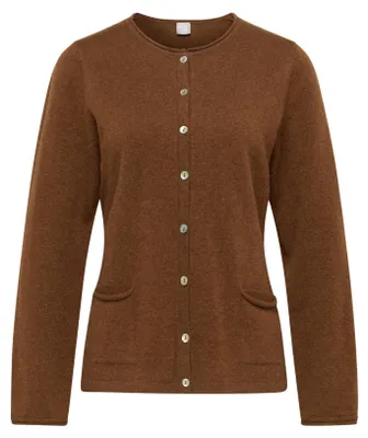 Produktbild von Rabe Damen Rundhals-Pullover Braun Größe 40