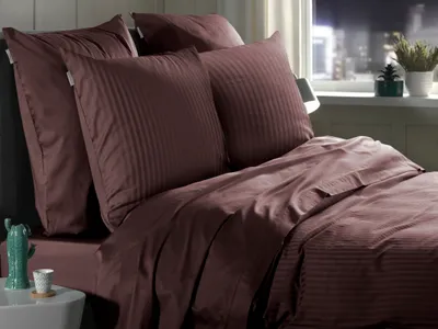 Produktbild von Banda Bettwäsche 200 Marsala Brown