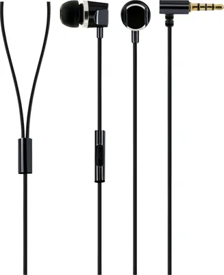 Produktbild von Schwaiger Headset In-Ear "eckig", Metall, schwarz