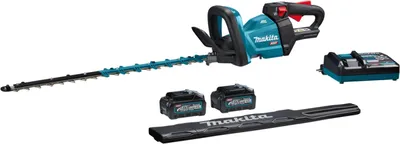 Image de Taille-haie M 60 cm 40V max XGT - MAKITA - avec 2 batteries 40V 4.0Ah - chargeur - UH004GM201