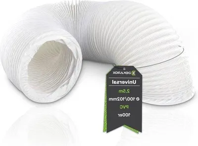 Produktbild von Flexibler PVC-Abfluss-Schlauch 25m Ø 100mm für Klimaanlage und Wäschetrockner
