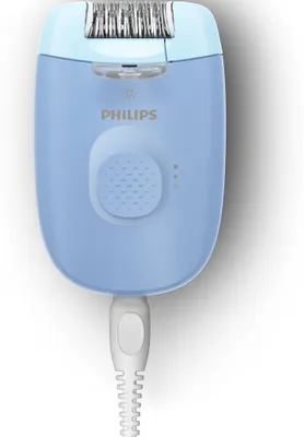 Zdjęcie produktu dla Philips 2000 series Epilator Series 4000 BRE247/00 Depilator zasilany sieciowo, Niebieski, Prąd przemienny, 2 lat(a), 120 mm, 50 mm, 145 mm
