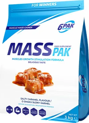 Obrázek produktu pro 6PAK Nutrition | MASS PAK Slaný karamel