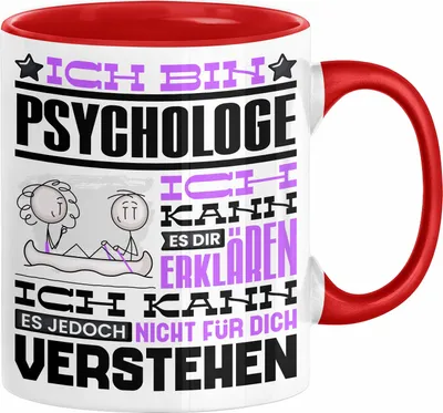 Produktbild von Kanufahrer Geschenk Kaffee-Tasse Geschenkidee für Kanufahrer Ich Bin Kanufahrer Ich Kann Es Dir Erklären Jedoch Nicht Für Dich Verstehen Spruch Lustig (Rot)