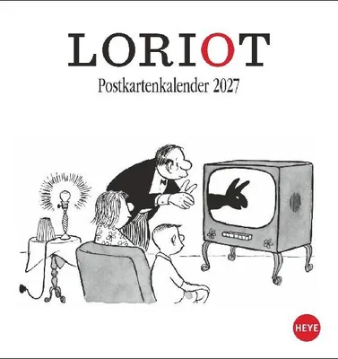 Produktbild von Loriot Postkartenkalender 2027