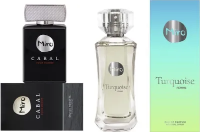 Produktbild von MIRO CABAL Eau de Toilette Spray 75 ml + Miro Turquoise femme EAU de Parfum SPRAY 50 ml