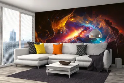 Obrázek produktu pro Vliesová fototapeta Sun and Space 375 x 250 cm