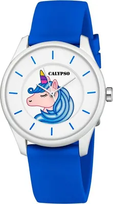 Produktbild von Calypso Armbanduhr Damenuhr Einhorn K5733/E blau